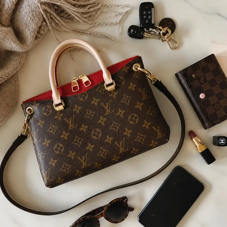 2015 Monogram Pallas handbag BB-Cherry M41241 photo review