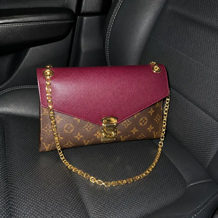 2014 Pallas Chain Aurore Shoulder Bag-Purple M41200 photo review