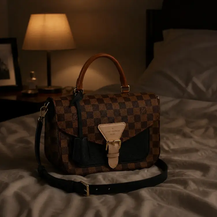 2019 Damier Ebene Trendy Crossbody-Noir N40146 photo review
