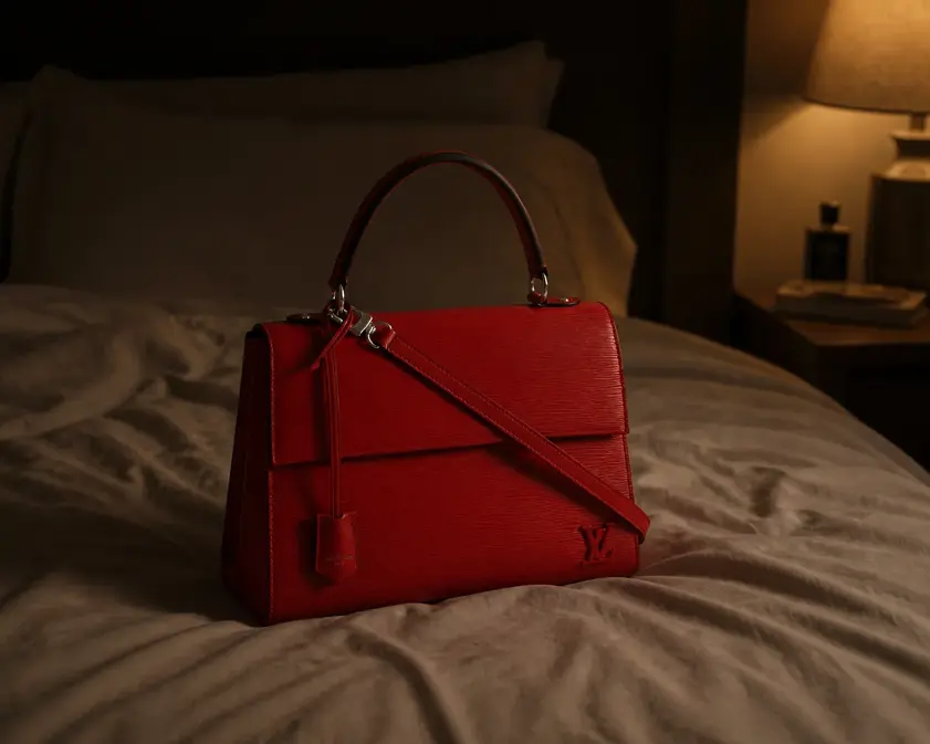2019 epi inspires Nicolas Ghesquiere Cluny MM-Coquelicot M41333 photo review