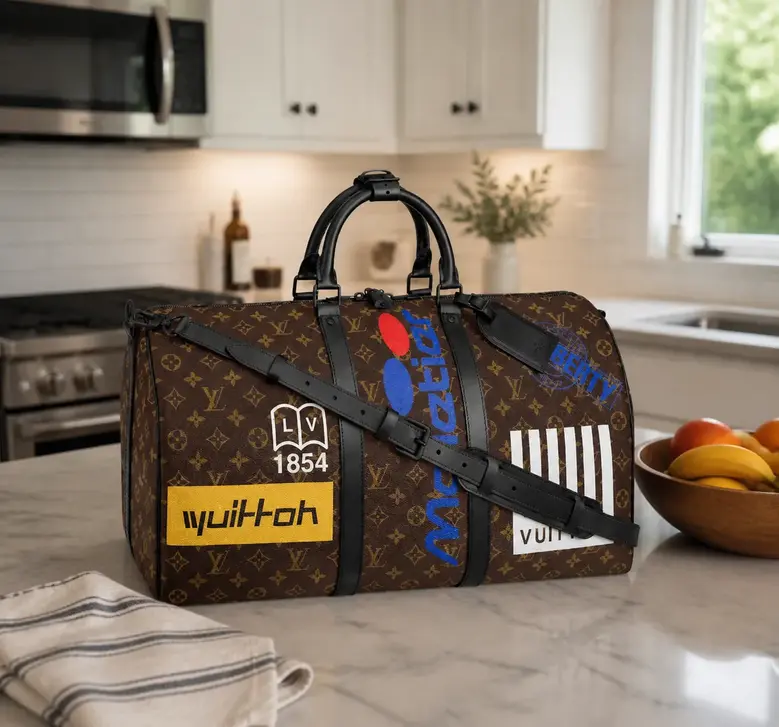 2019 Historic Monogram Canvas Keepall Bandouliere 50 M44642 photo review