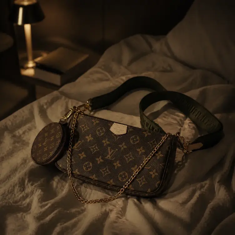 2019 Monogram Canvas Multi Pochette Accessoires-Green M44814 photo review