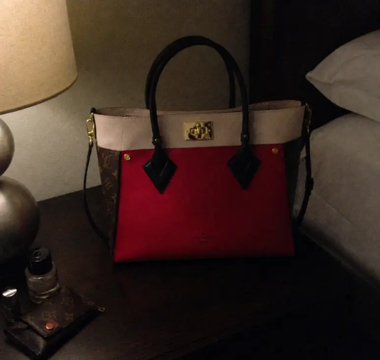 2019 Monogram Canvas On My Side-Pirate Red M53824 photo review