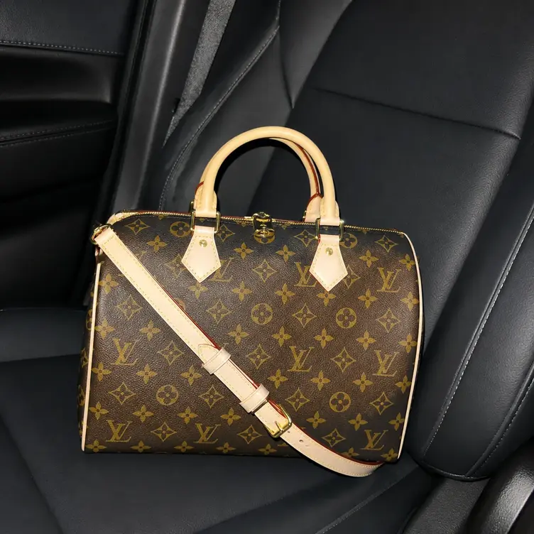 2019 Monogram Canvas Speedy Bandouliere 30 M41112 photo review