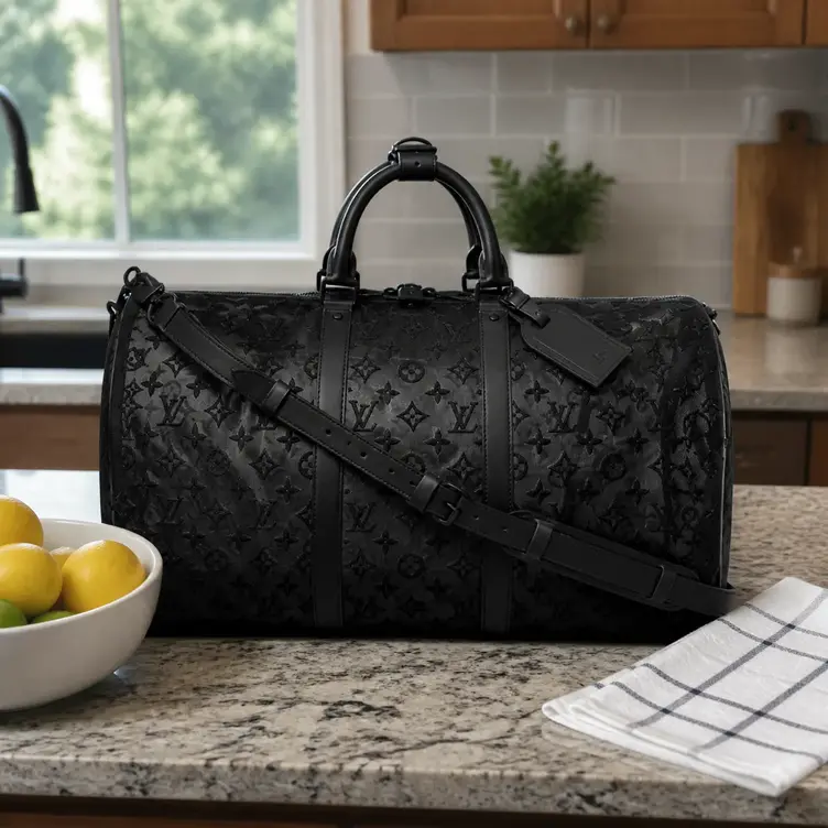 2019 Monogram-embossed Keepall Bandouliere 50 M53971 photo review