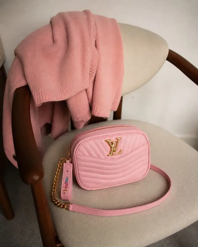 2019 Spring-Summer NEW WAVE Camera Bag-Smoothie Pink M53683 photo review