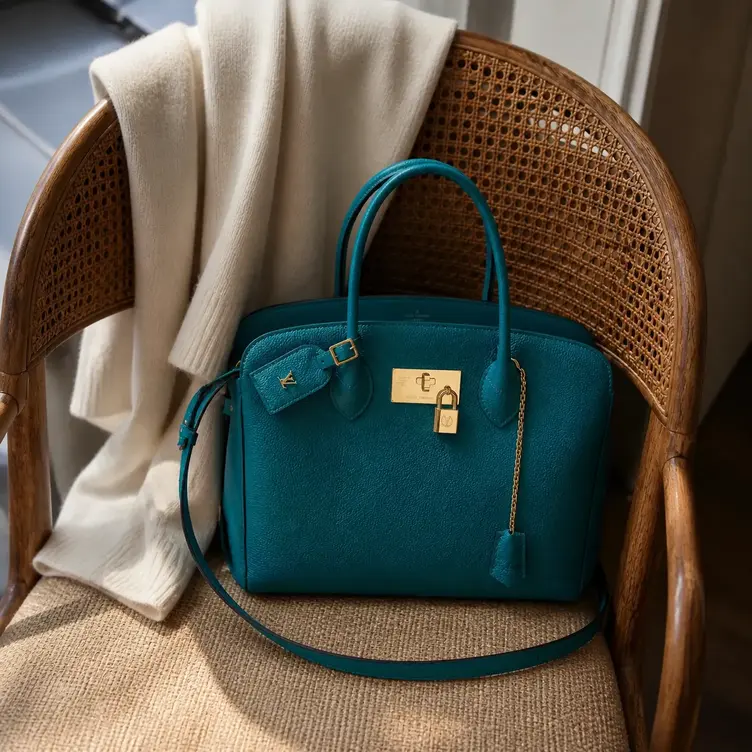 2019 Veau Nuage Milla MM Handbag-Colvert M55023 photo review
