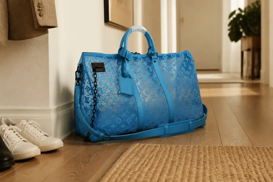 2019 Virgil Abloh Keepall Bandouliere 50 M53972 photo review