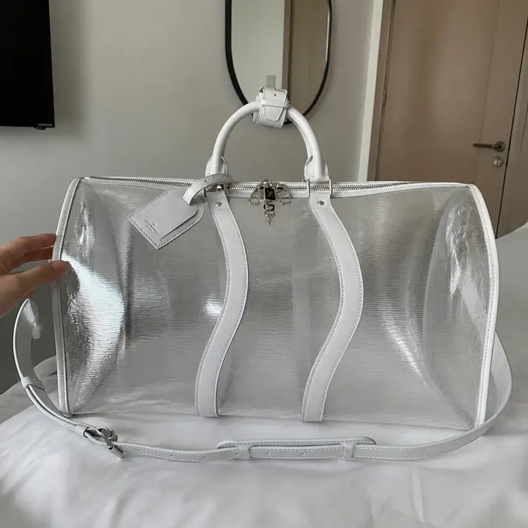 2019 Virgil Abloh Keepall Bandouliere 50 M53973 photo review