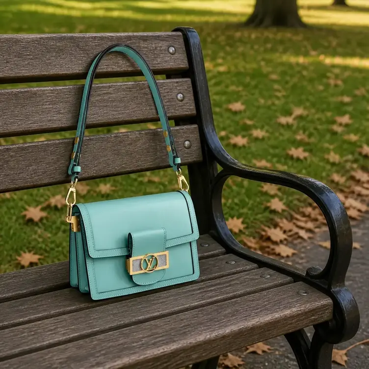 2020 Dauphine Lugano Mini-Azur Blue M55837 photo review