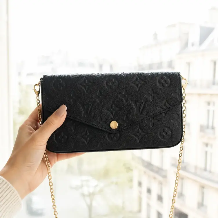 2020 Felicie Pochette-Black M64064 photo review