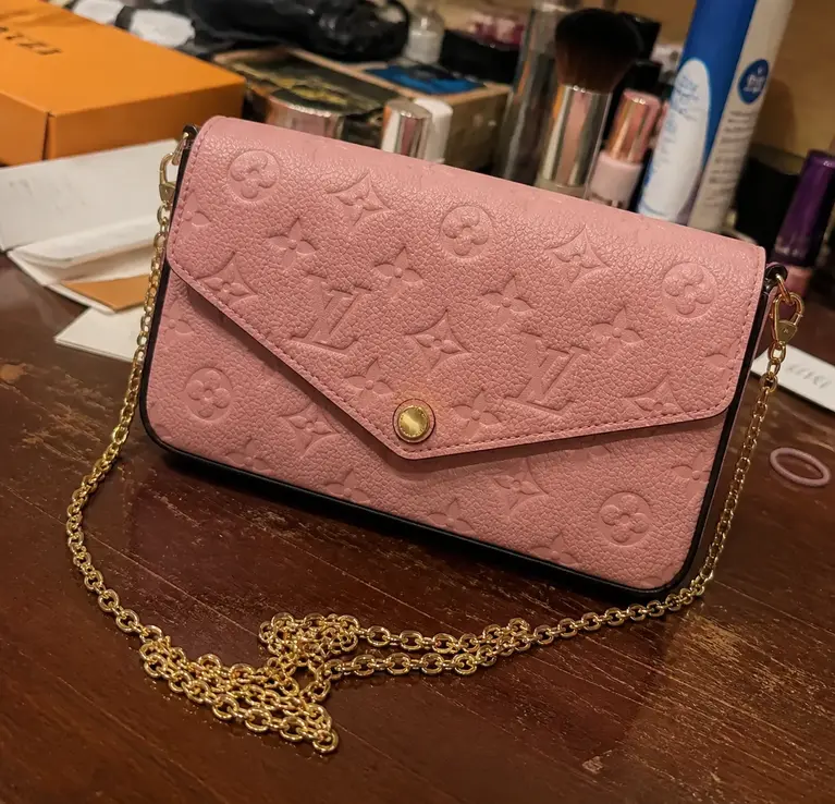 2020 Felicie Pochette-Pink M67856 photo review