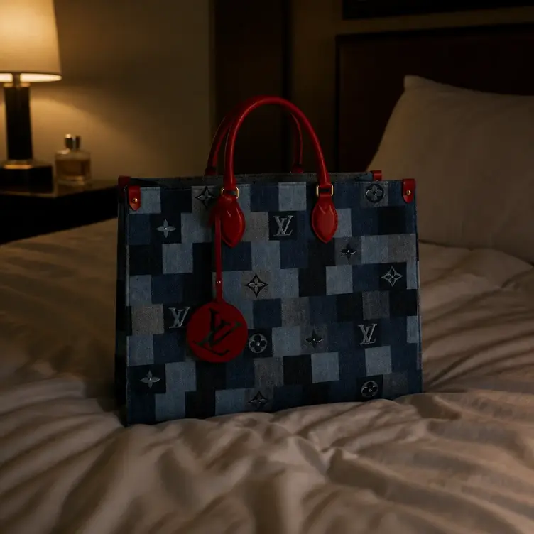 2020 Monogram Denim Onthego GM M44992 photo review