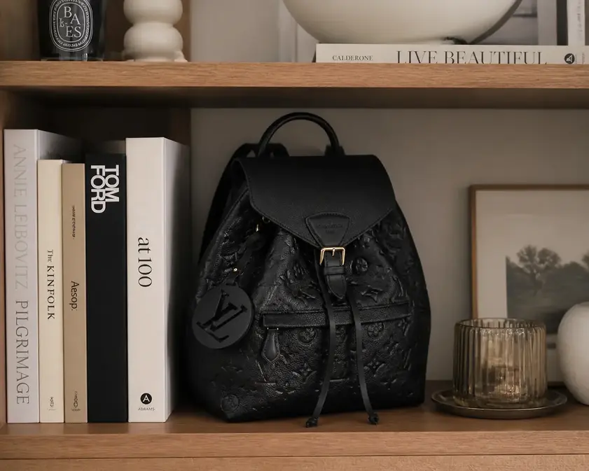 2020 Monogram Empreinte Montsouris Backpack-Black M45205 photo review