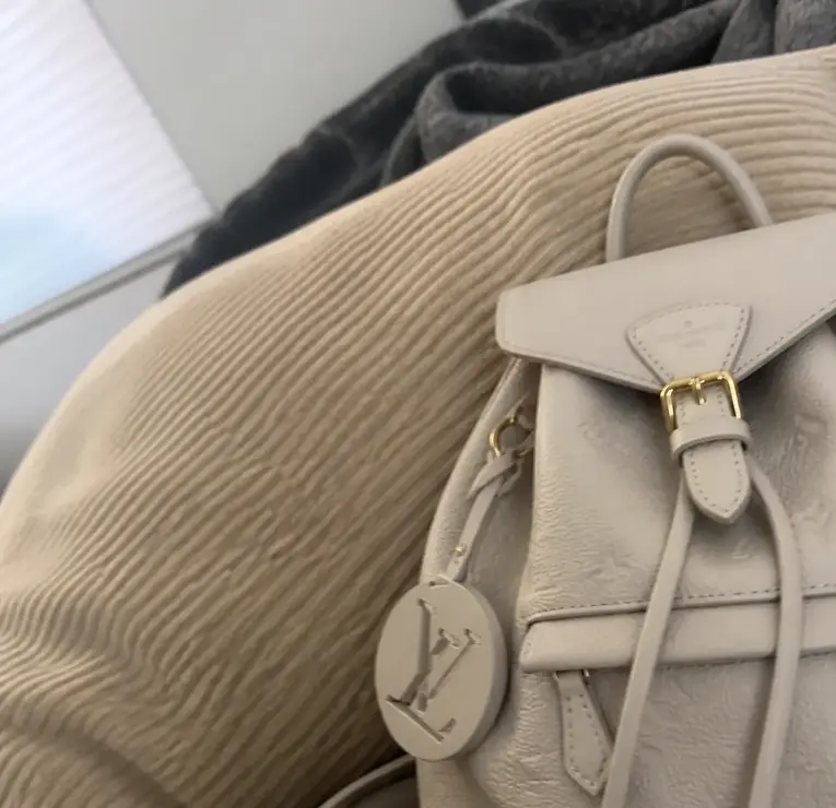 2020 Monogram Empreinte Montsouris Backpack-Cream M45397 photo review