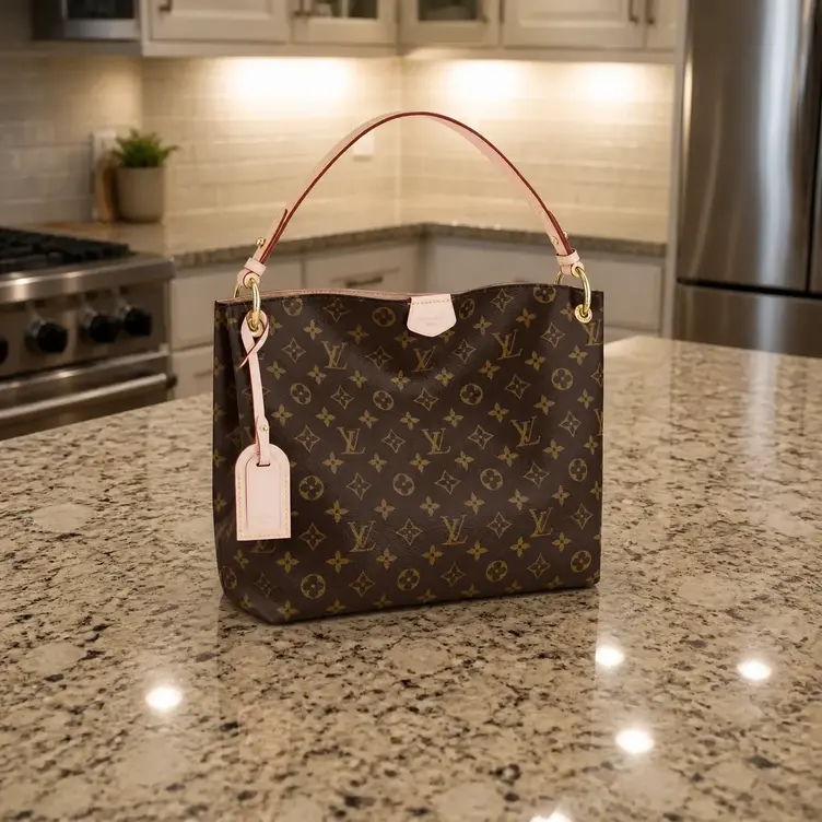Damier Azu Graceful PM Hobo M43701 photo review