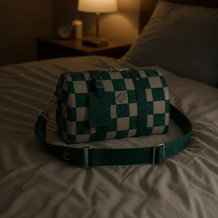 Damier Checkerboard City Keepall Bag N50076 photo review