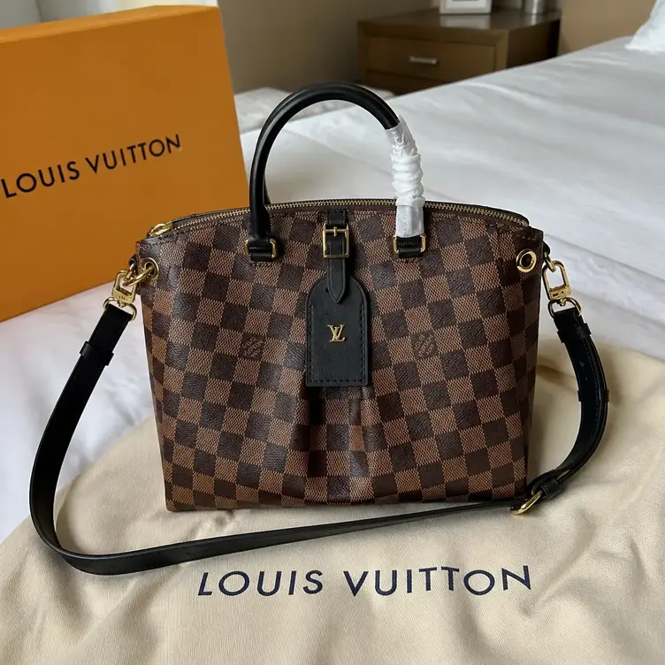 Damier Ebene BOETIE PM TOTE BAG N45282 photo review