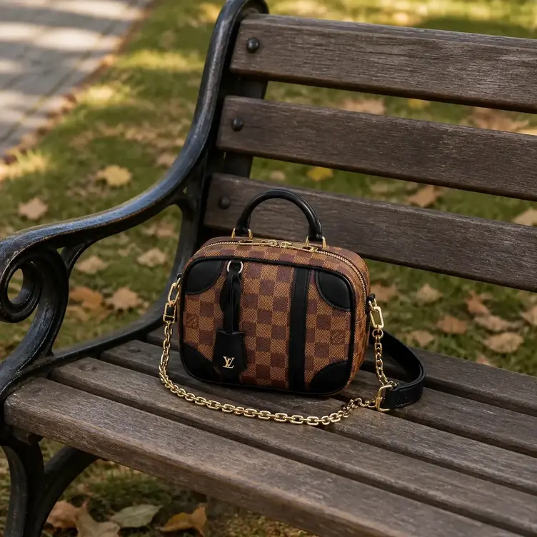 Damier Ebene Valisette Souple BB Handbag N50063 photo review