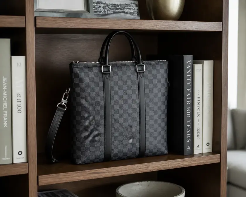 Damier Graphite Anton Tote N40000 photo review