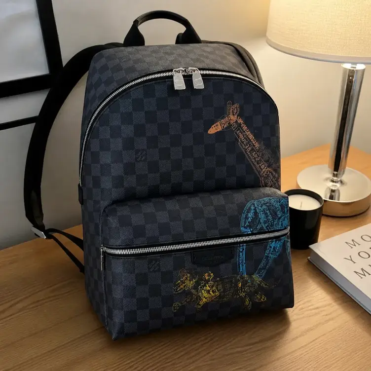 Damier Graphite Discovery Backpack N45275 photo review