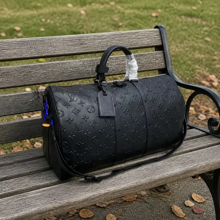 Damier Salt Canvas Keepall Bandouliere 50 M57964 photo review