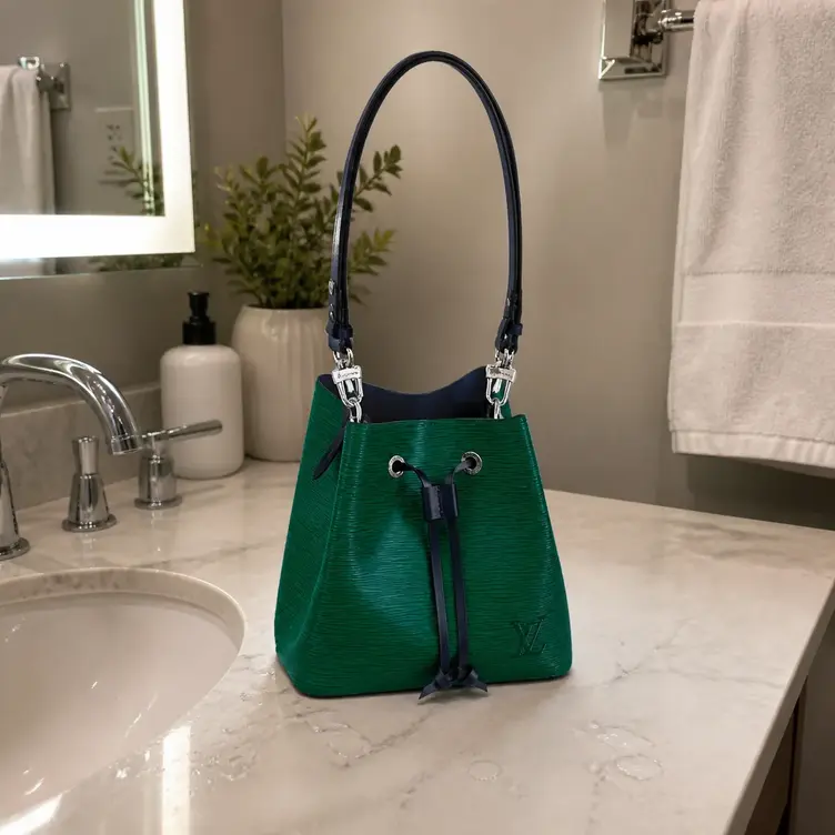 Epi Leather NeoNoe BB-Exclusive Prelaunch-Emerald Green Indigo M53612 photo review