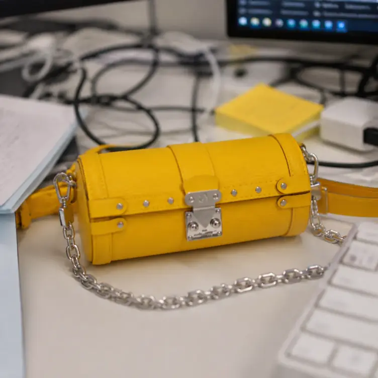 Epi Papillon Trunk Handbag-Yellow M58647 photo review
