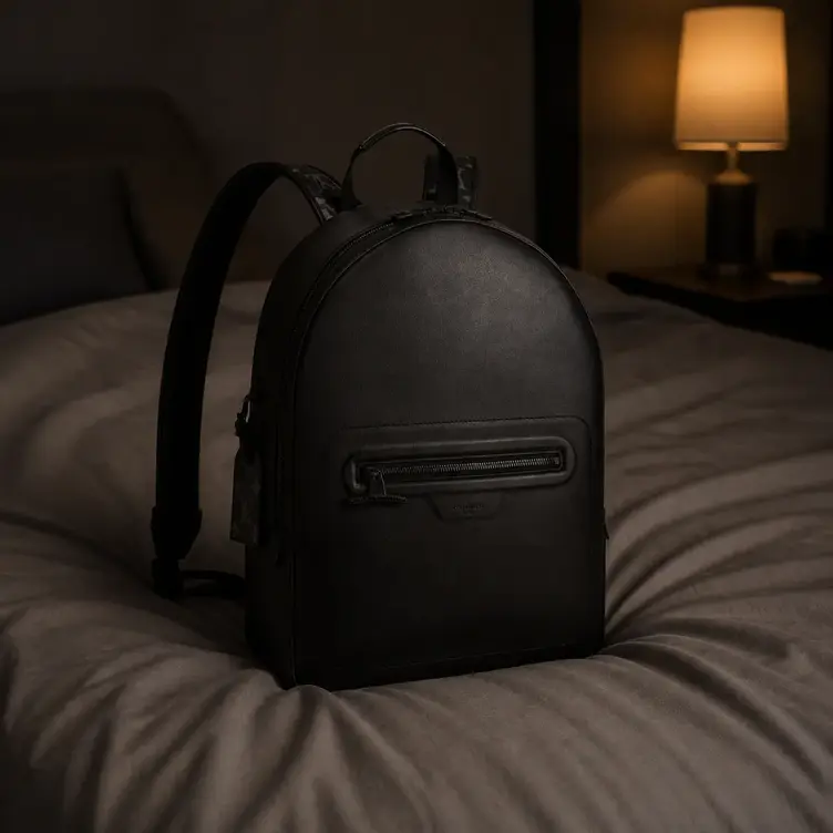 Fall-Winter 2018 Backpack PM-Dark Infinity Leather M52170 photo review