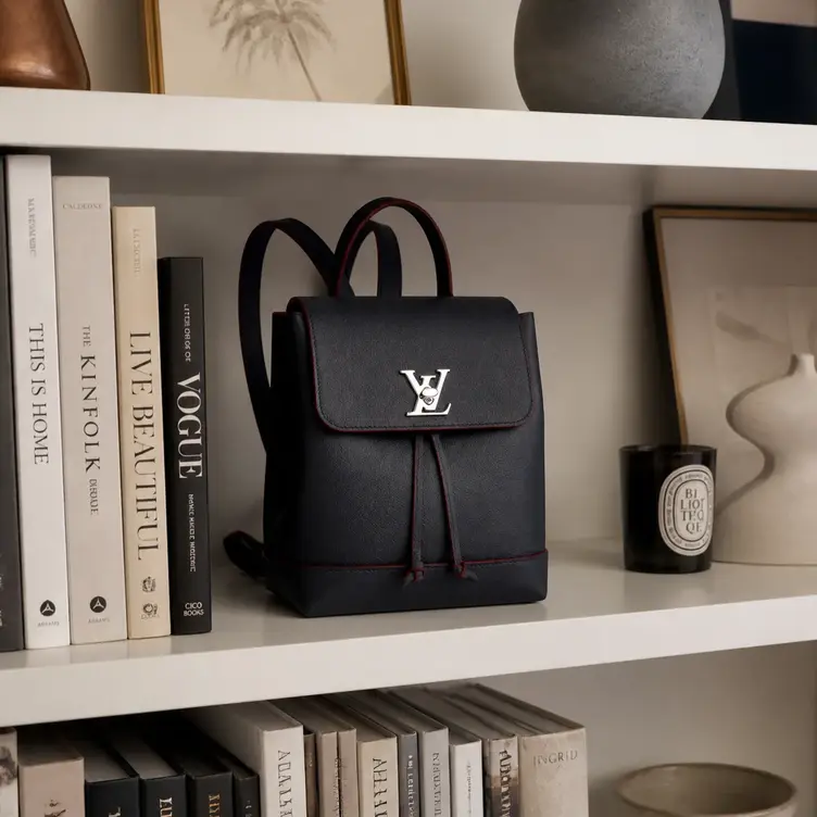 Fall-Winter 2018 Lockme Backpack-Marine Rouge M43879 photo review