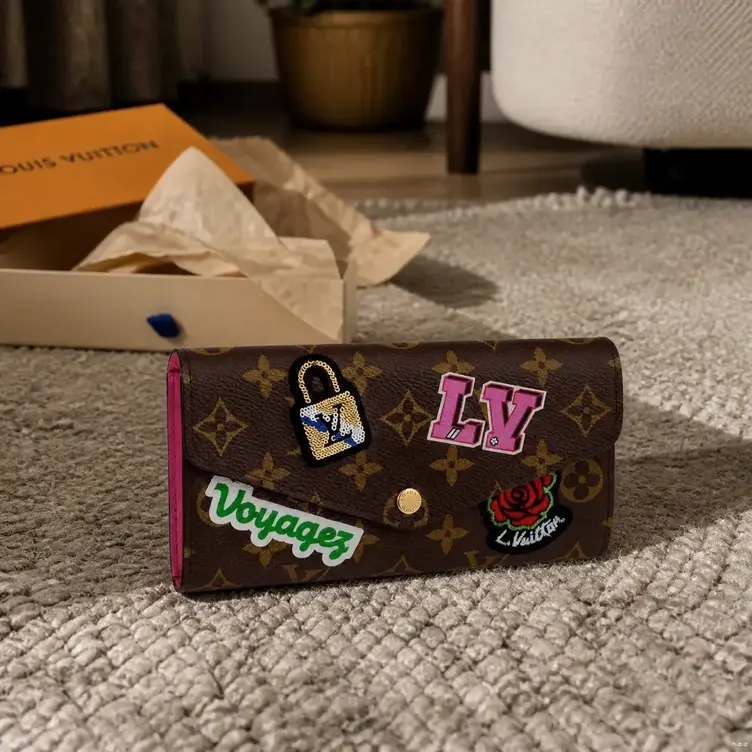 Fall-Winter 2018 Sarah Wallet-Monogram canvas M63318 photo review