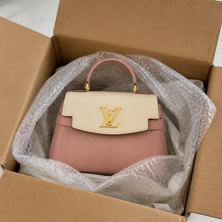 Leather Lockme Ever Mini Handbag M23422 photo review