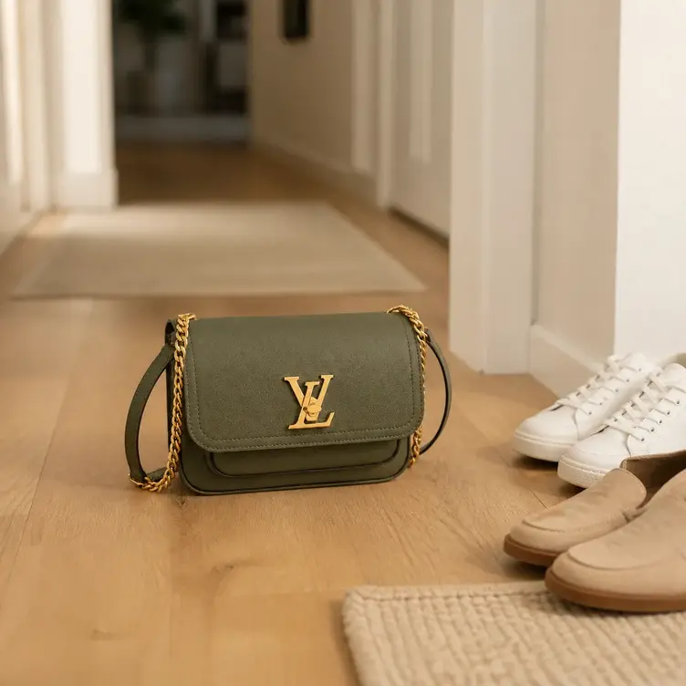 Lockme Chain PM-Khaki Green M57067 photo review