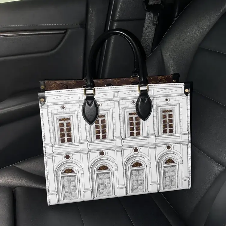 LVxFornasetti OnTheGo MM Tote Bag M59264 photo review