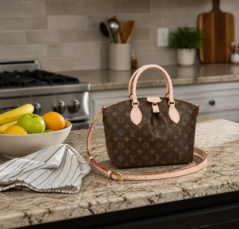 Monogram Canvas BOETIE PM TOTE BAG M45986 photo review