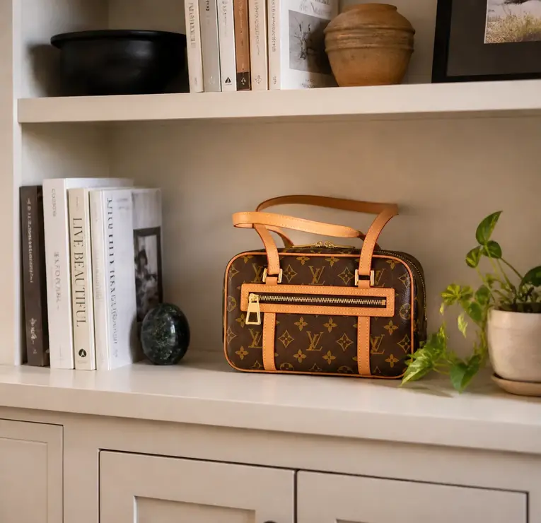 Monogram Canvas Cite Handbag M46321 photo review