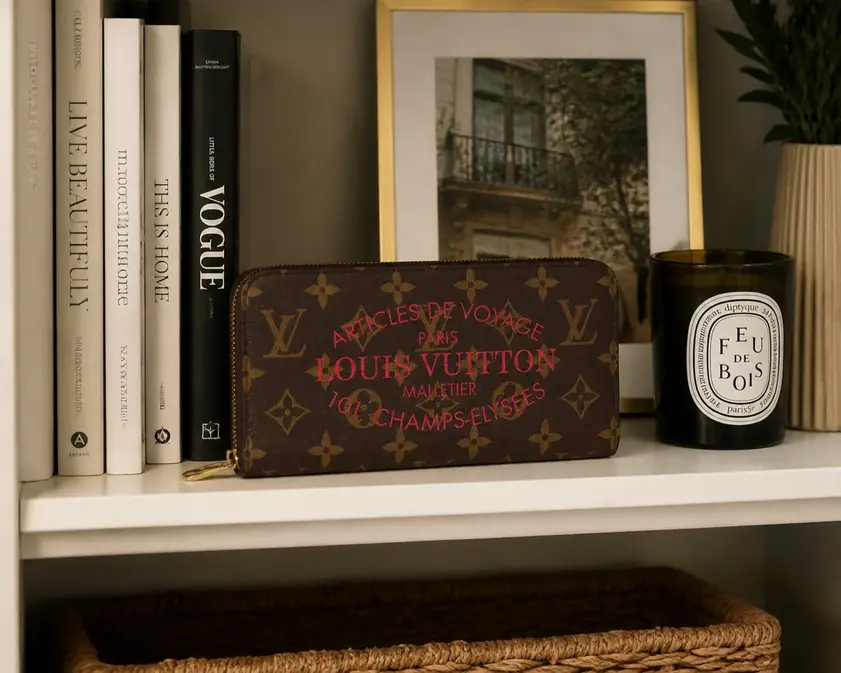 Monogram Canvas Insolite Wallet-Indian Rose M60391 photo review