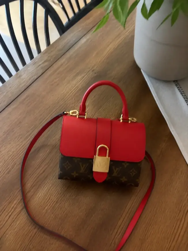 Monogram Canvas Locky BB-Coquelicot M44322 photo review