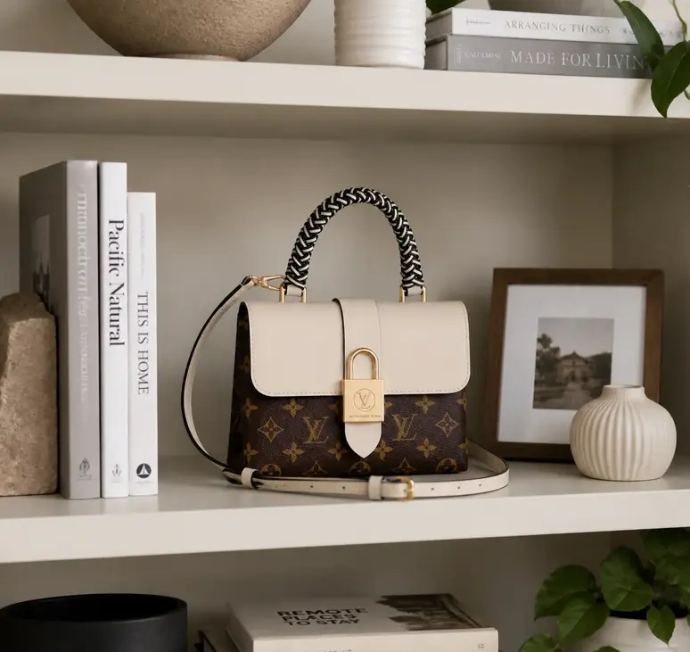 Monogram Canvas Locky BB-Creme Beige M45155 photo review