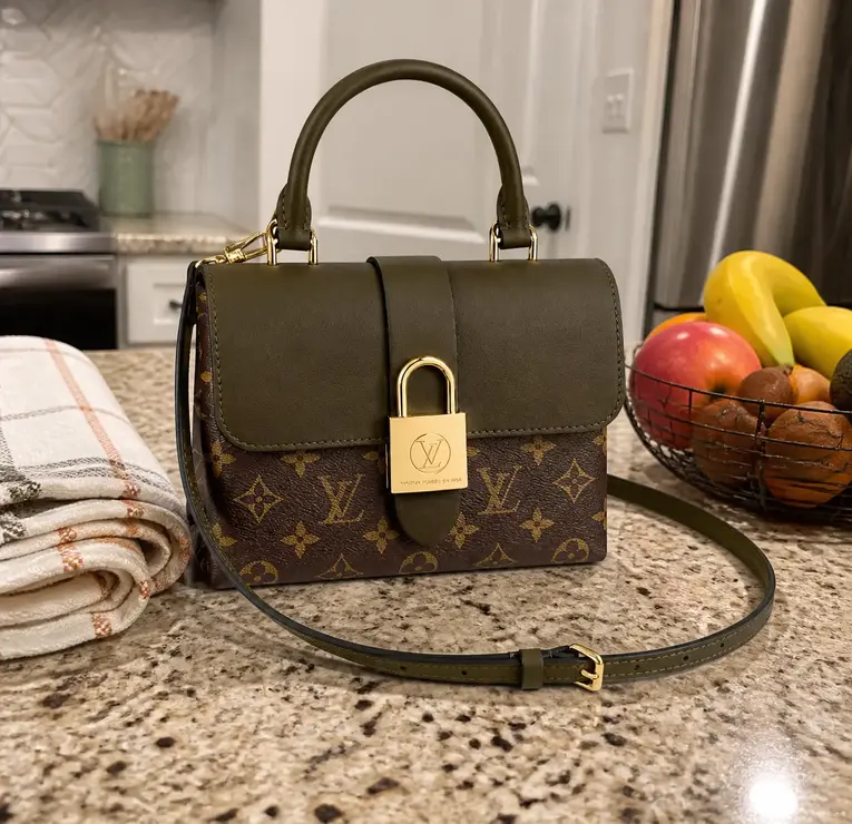 Monogram Canvas LOCKY BB-Laurel M44797 photo review