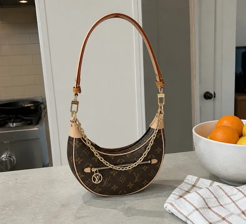 Monogram Canvas Loop Bag M81098 photo review