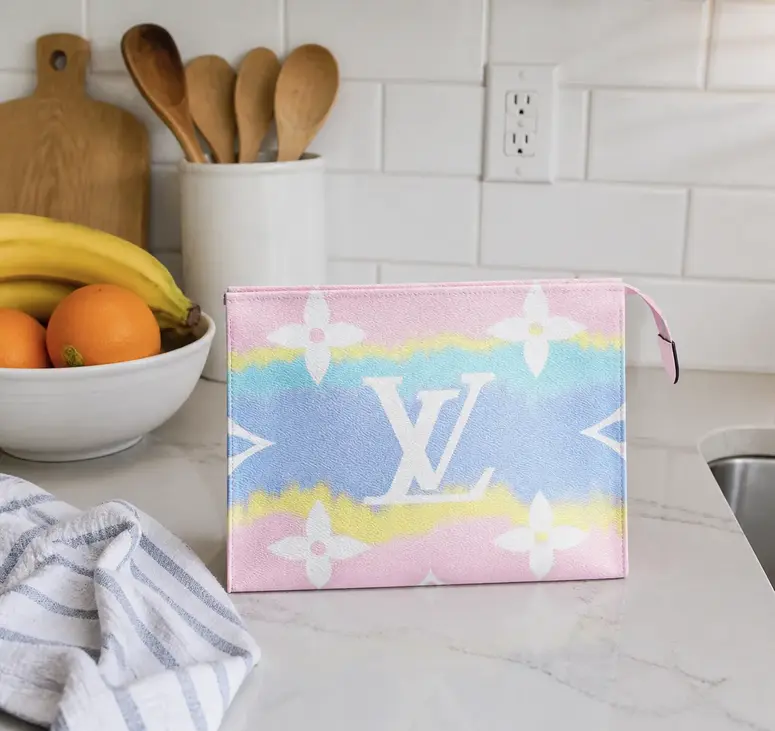 Monogram Canvas LV Escale Poche Toilette 26-Pastel M69137 photo review