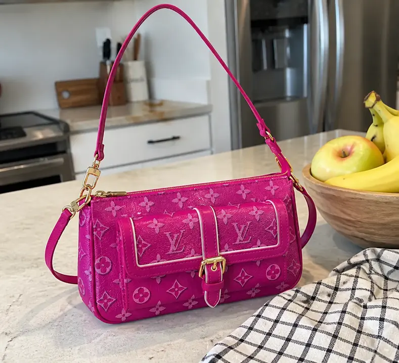 Monogram Canvas Maxi Multi Pochette Accessoires Handbag M46161 photo review