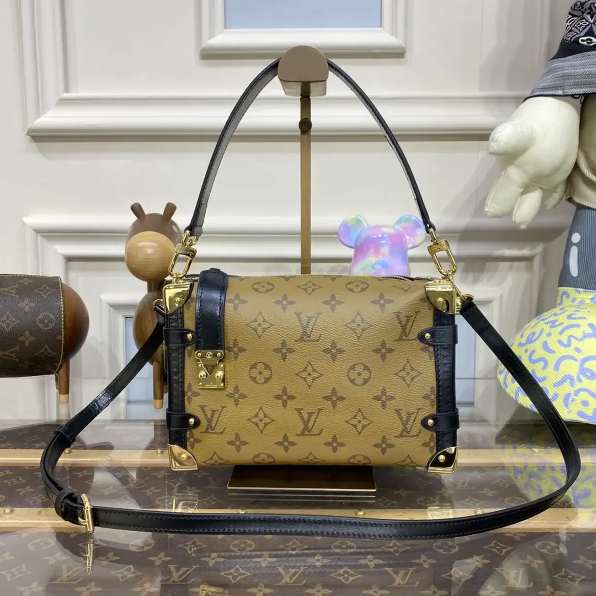Monogram Canvas Side Trunk PM Handbag M46358-2 photo review