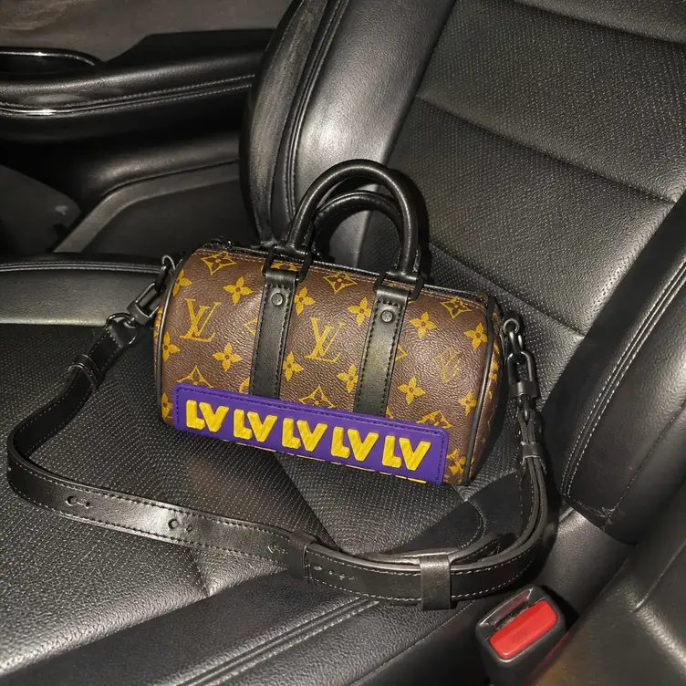 Monogram Coated LV Rubber Keepall XS M45788 photo review