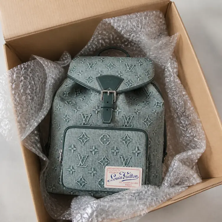 Monogram Denim Montsouris Backpack M22534 photo review
