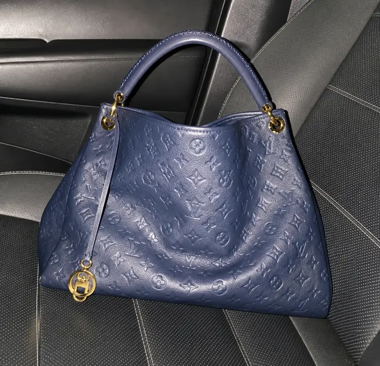 Monogram Empreinte Artsy MM-Navy M43237 photo review