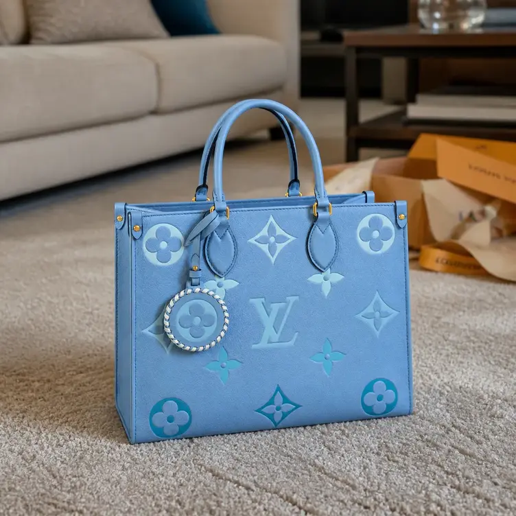 Monogram Empreinte By The Pool Collection OnTheGo MM-Blue M45718 photo review