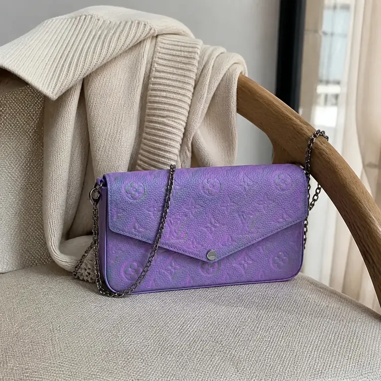 Monogram Empreinte Felicie Pochette-Blue M64064-NEWBLUE photo review