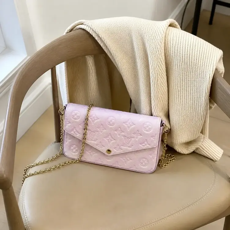 Monogram Empreinte Felicie Pochette-Pink M64064-NEWPINK photo review